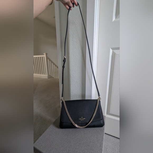 Kate Spade Laurel Way Greer Crossbody Shoulder Bag - Black - Picture 12 of 12